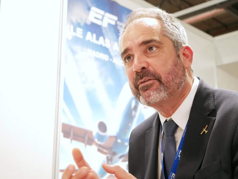 Luis Miano Gmez, director general de European Flyers. Foto: Diego Gme